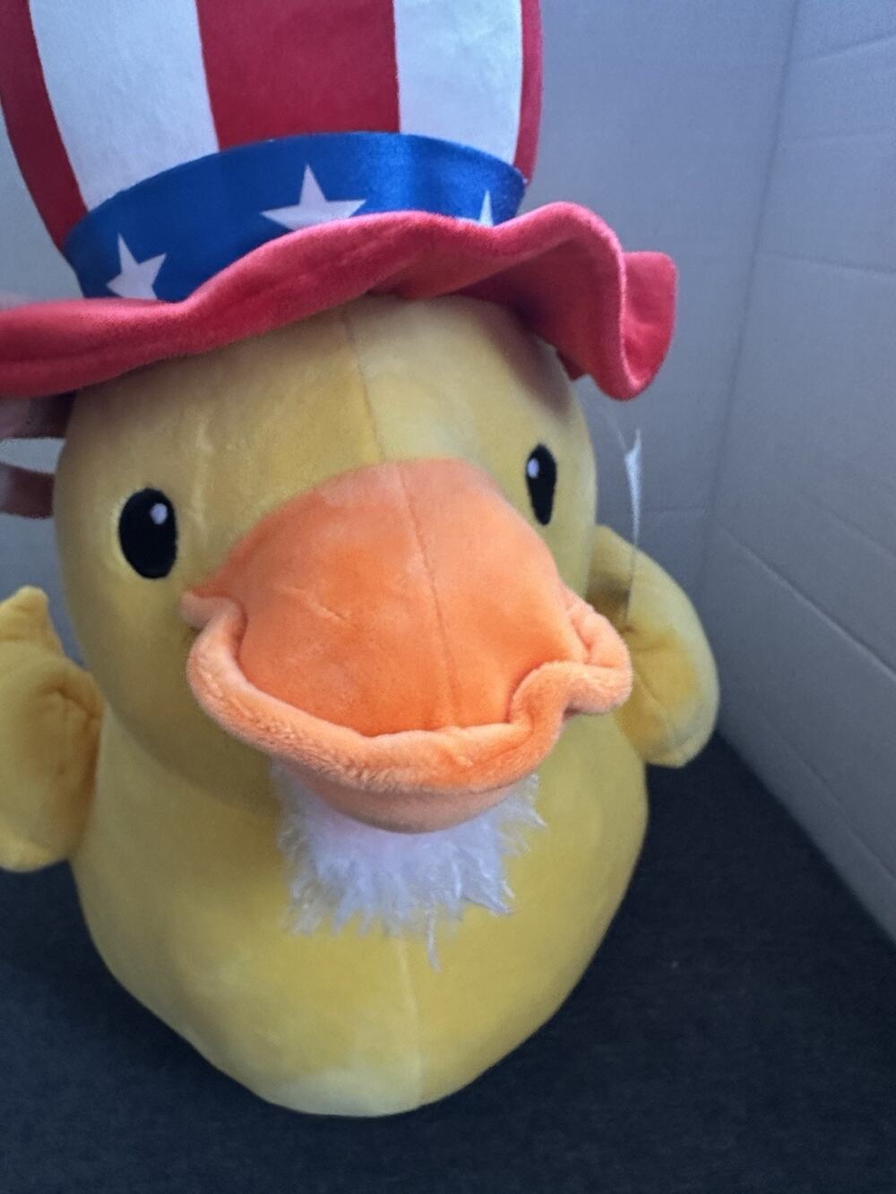 Way to Celebrate Quackerz 17.5” Patriotic Duck Plush Uncle Sam Jeep NWT 2025